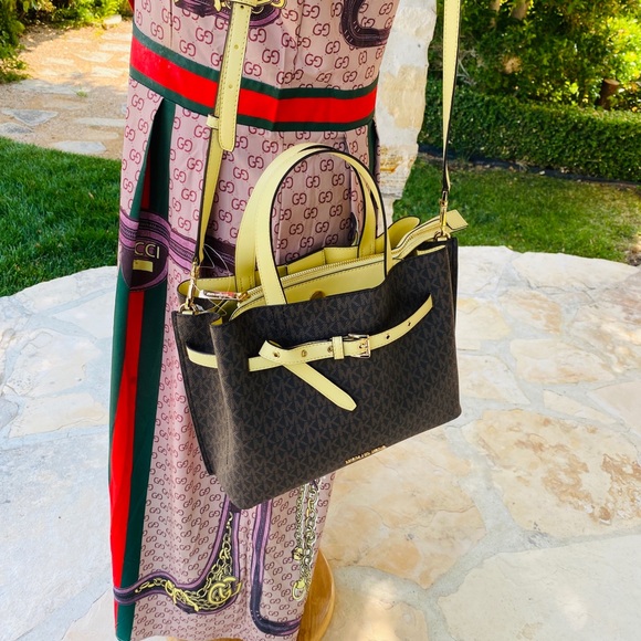 Michael Kors Emilia Large Satchel&wallet&wristlet - Picture 7 of 10